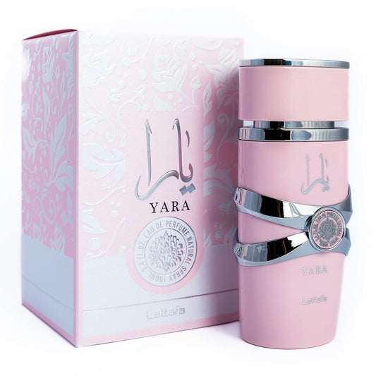 Lattafa Yara Pink EDP 100ml - Refreshing Musk & Vanilla Fragrance for Women - UAE Crafted Luxury Perfume