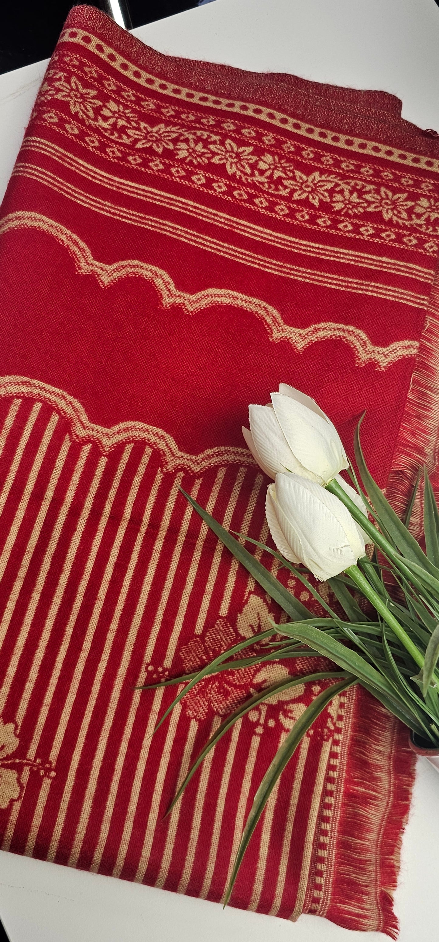 Premium Double-Sided Kashmiri Shawl – High Quality | 210cm x 100cm