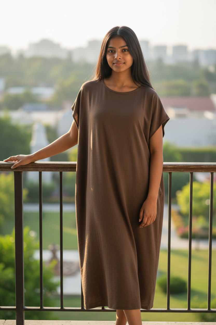 Fatiisa's Abaya Inner slip dress Dubai Plain Casual Comfort Comfortable Islamic