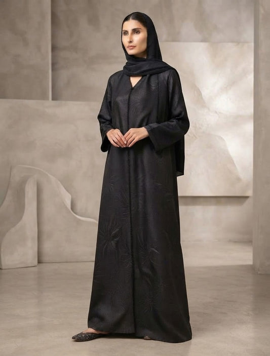 Fatiisa Dream Abaya Jacquard Abaya Elegant Modest Wear