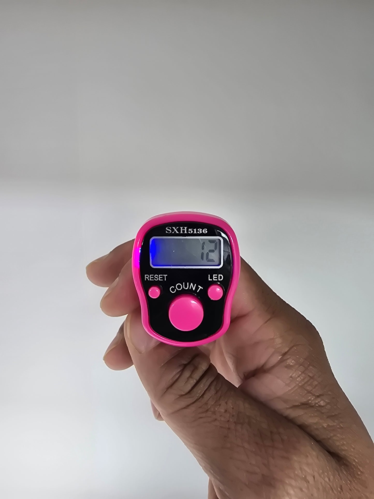 Digital Tally Counter with LED Light (Random Colour)