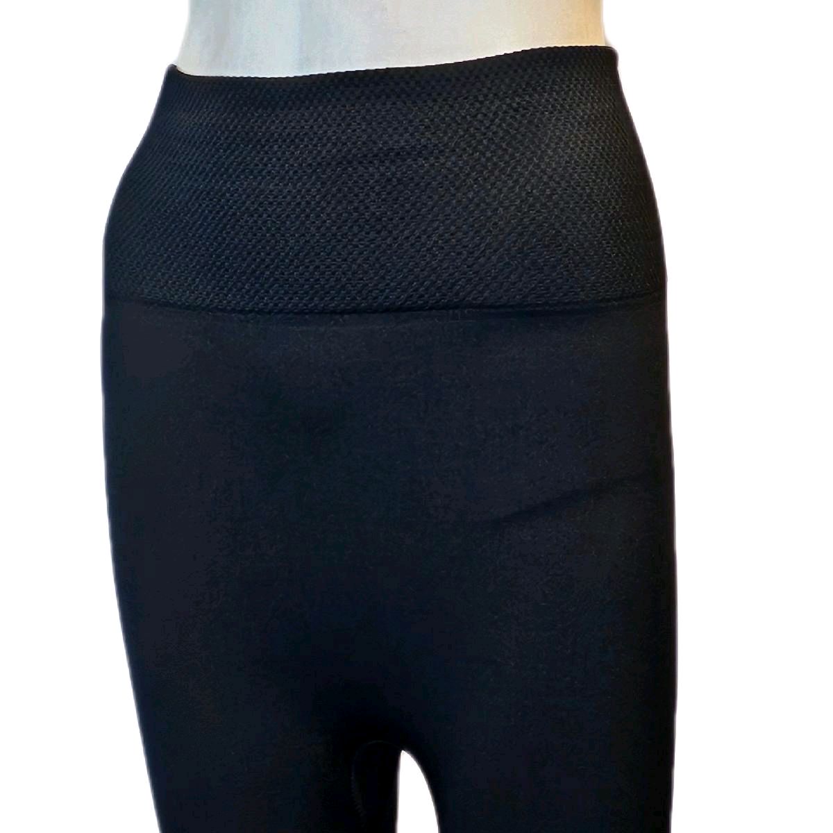 Black Basic Winter Thermal Leggings for Women Stretchable to fit all Comfortable Fabric