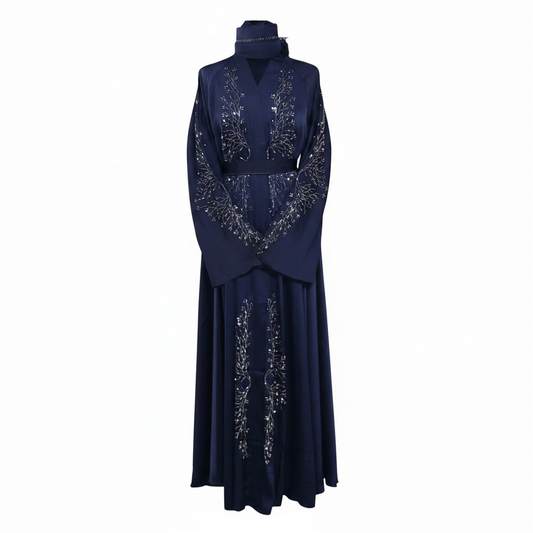 Fatiisa Noor Elegant Beaded Abaya