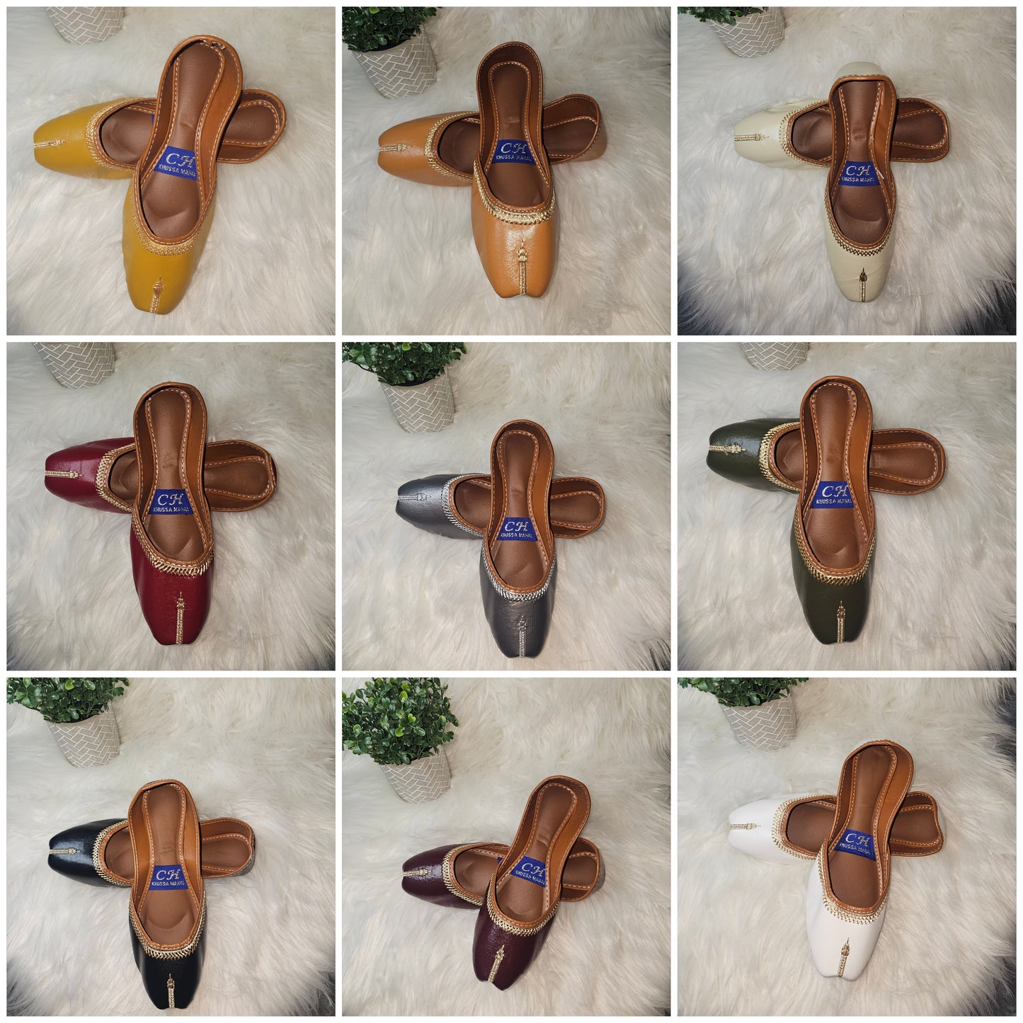 Fatiisa's New Backless Khussa for Ladies U.K from 3-8 Shoes Women Footwear Girl Sandal