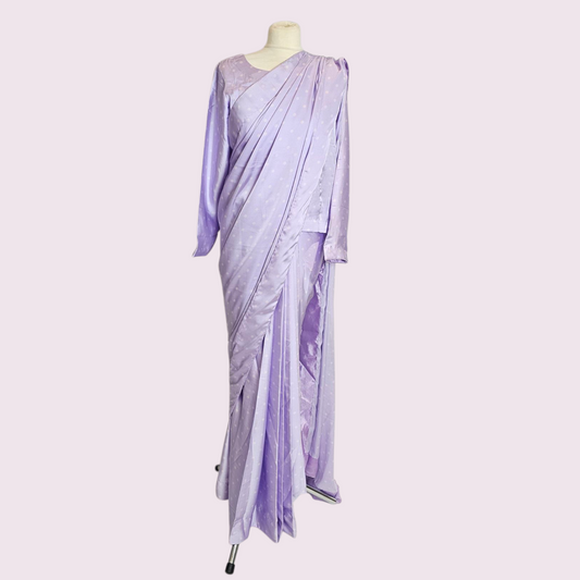 Polka Dot Ready-Made Saree