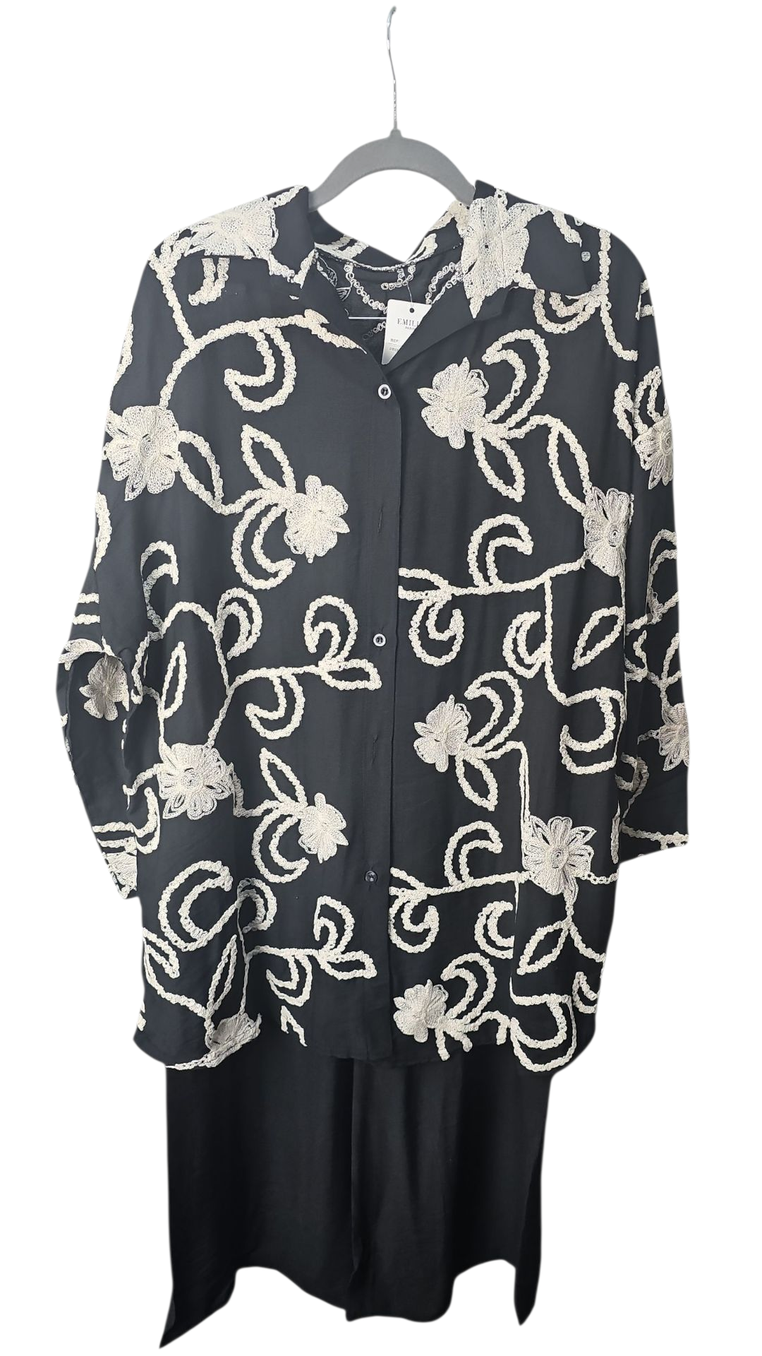 Elevate Cotton Two-Piece Co-ord set One Size