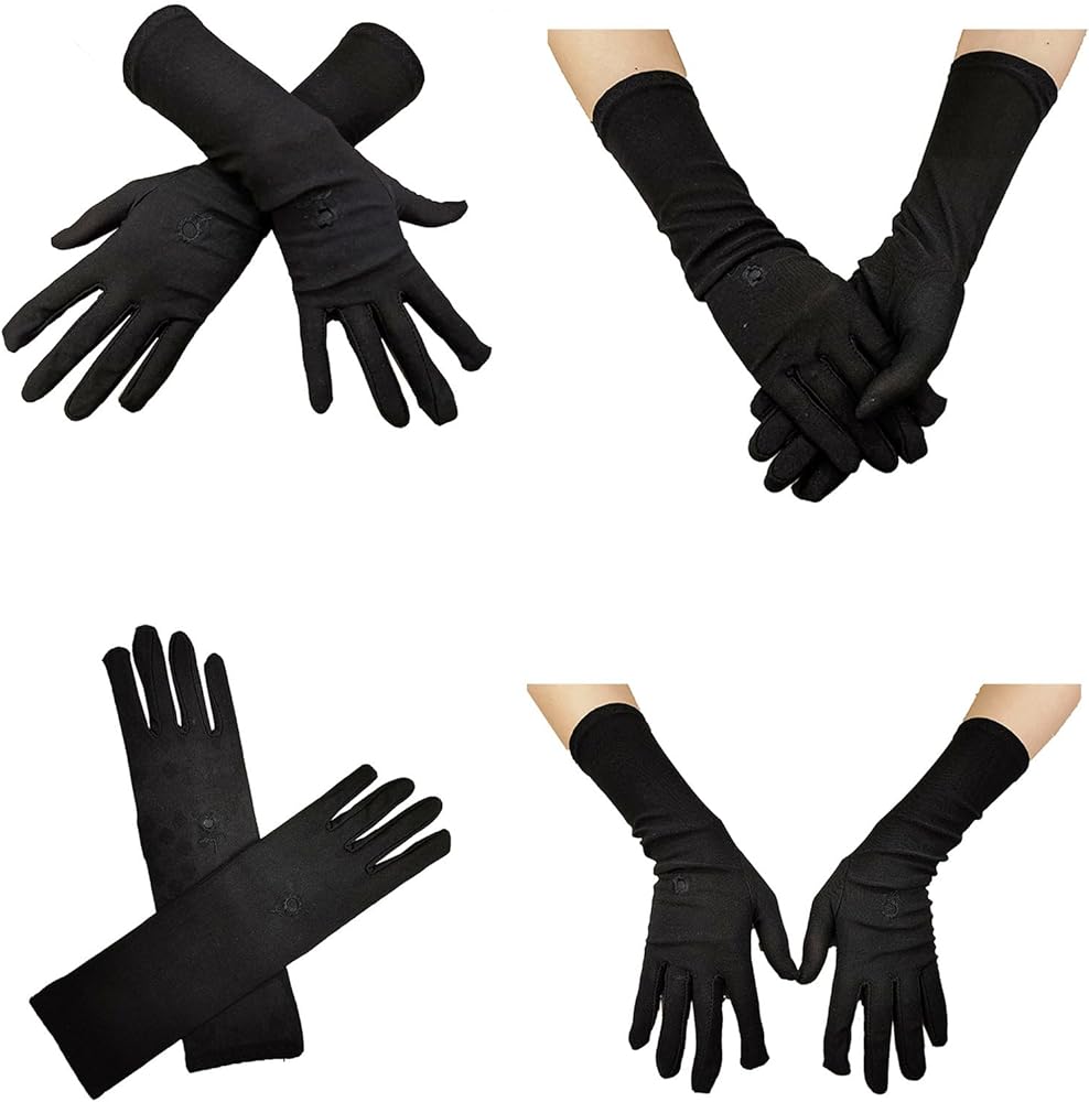 Premium Black Modest Islamic Gloves