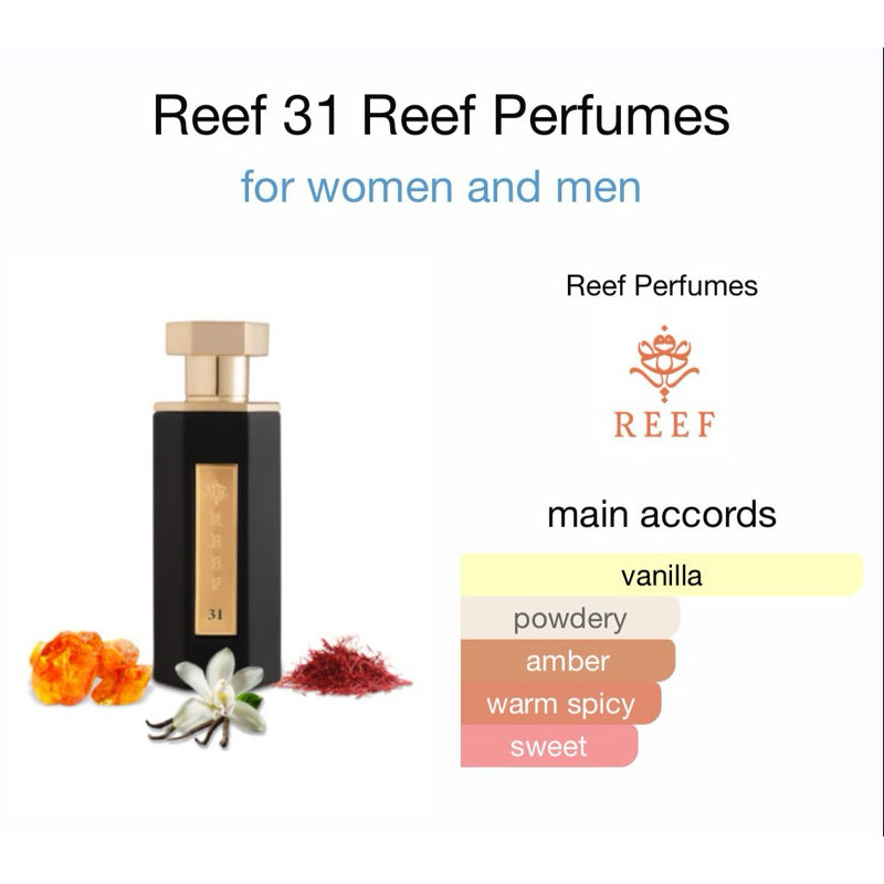 Reef 31 EDP 100ml Classic perfume- Unisex